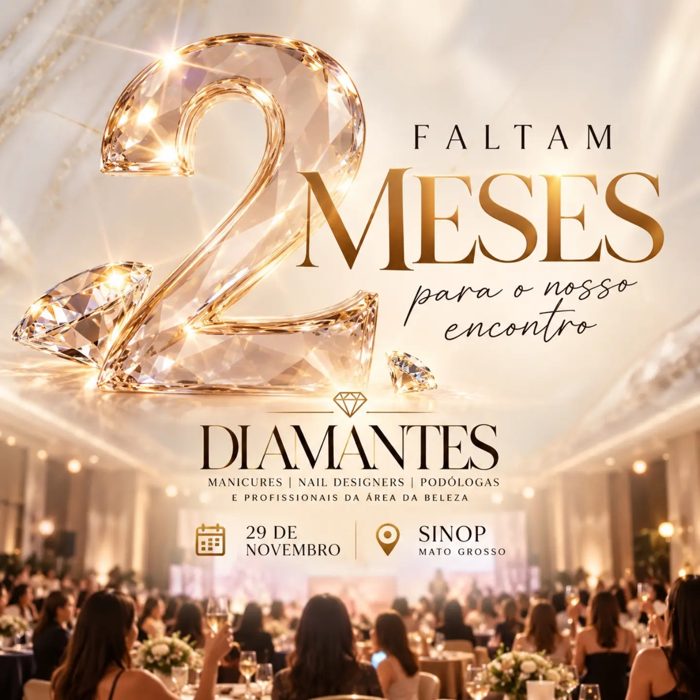 Contagem regressiva oficial do Encontro Diamantes